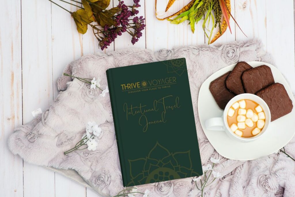 Intentional Travel Journal for Intentional Living Magazine