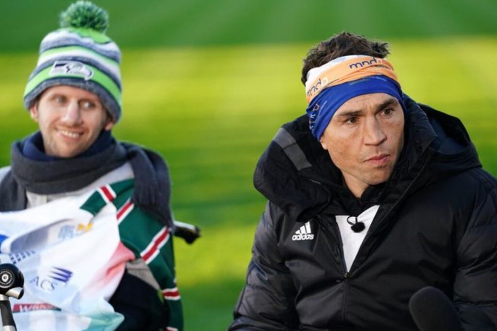 Kevin Sinfield raised millions of pounds for MND charities
